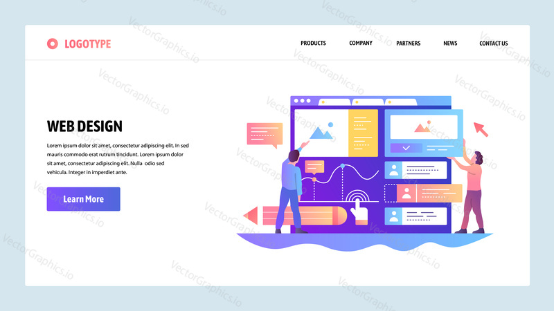 Web site onboarding screens. Team build ux ui interface. Menu vector banner template for website and mobile app development. Modern design linear art flat illustration
