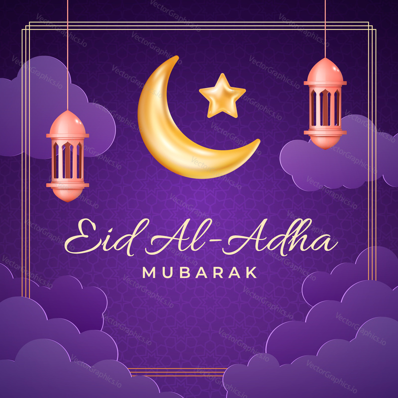 Eid al Adha cards design