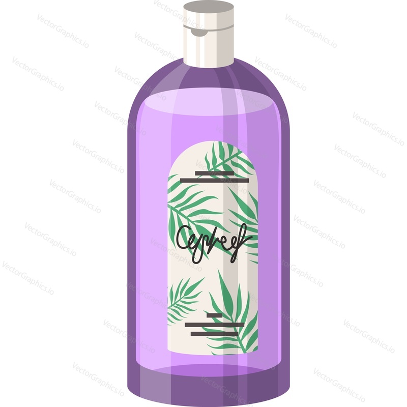 Shampoo vector icon isolated on white background