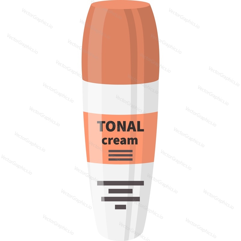 Tonal cream vector icon isolated on white background