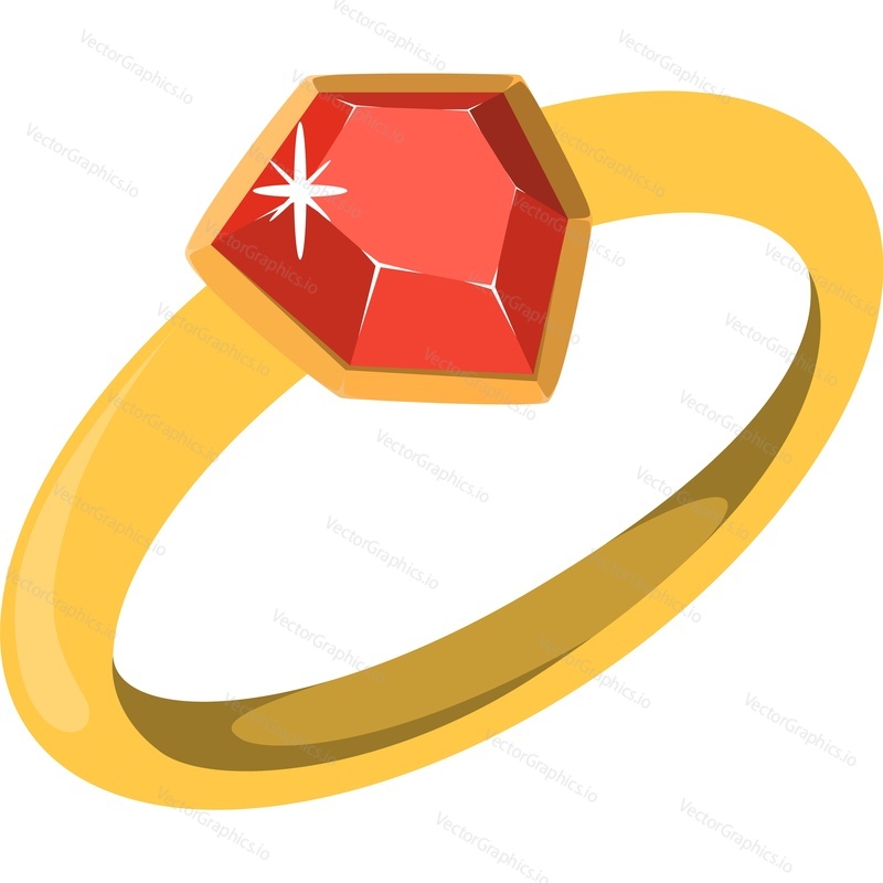 Engagement ring vector icon isolated on white background