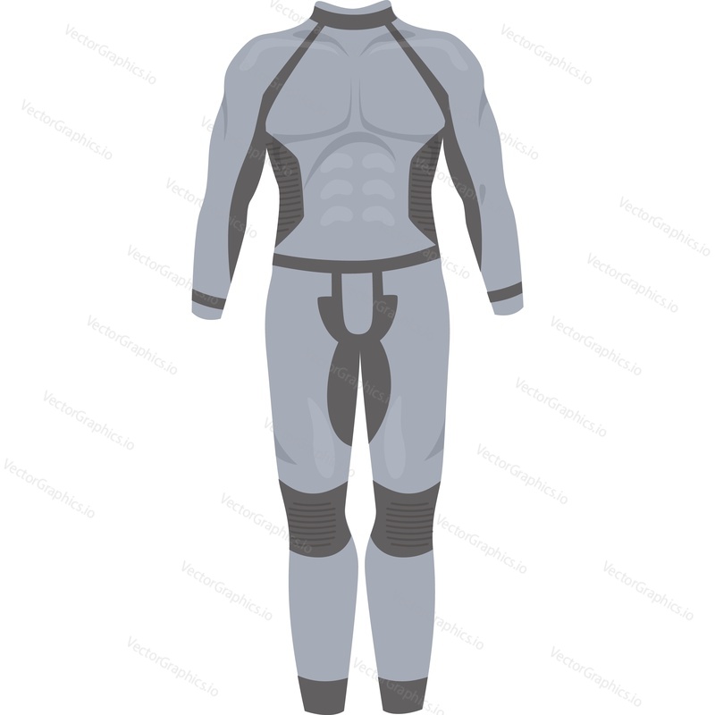 Swimsuit for diving vector icon isolated on white background
