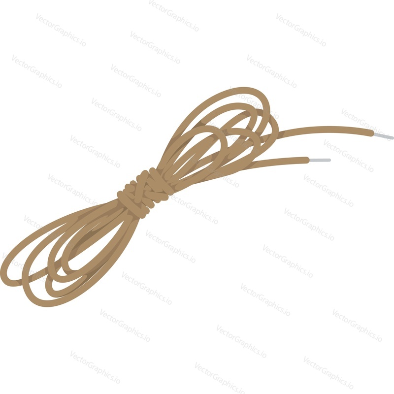 Skein of twine vector icon isolated on white background