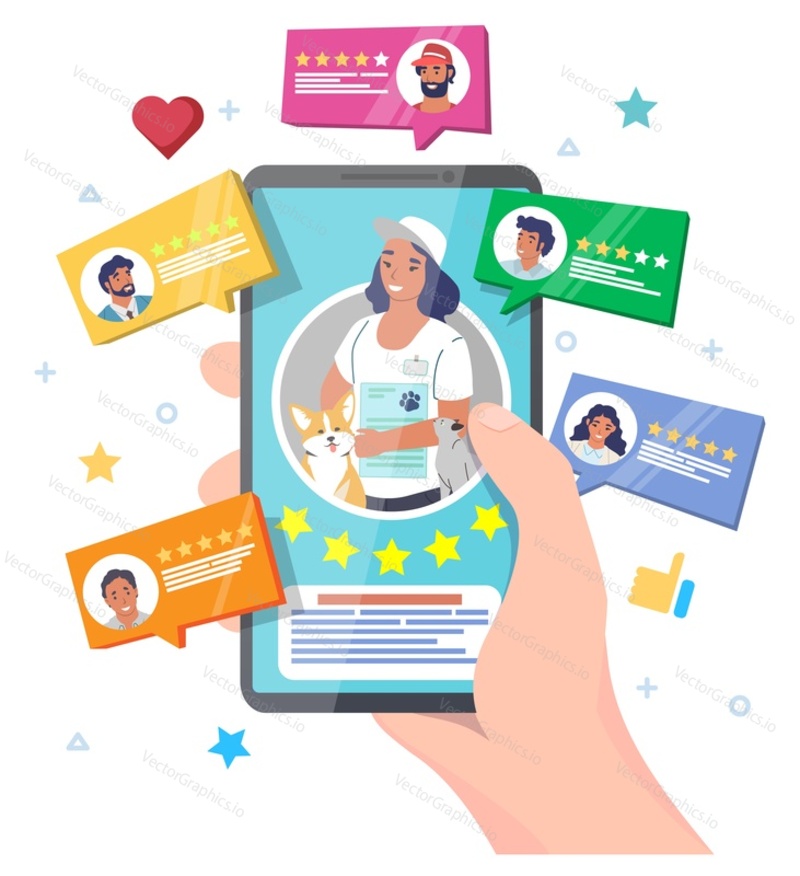 Veterinarian service mobile ranking customer