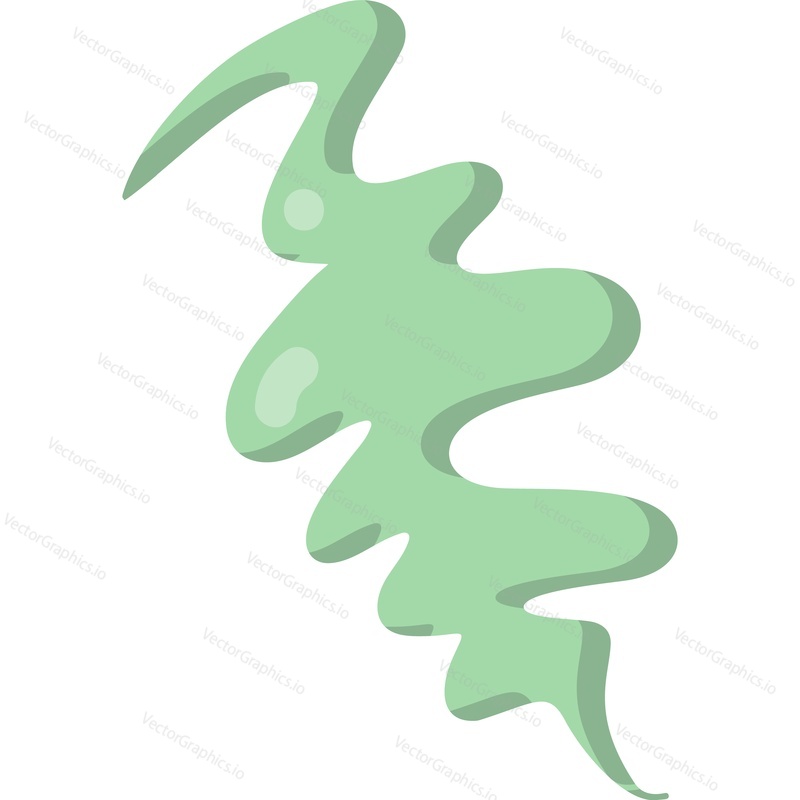 Toxic gas poison smell cloud vector icon. Poisoned air scent symbol isolated on white background