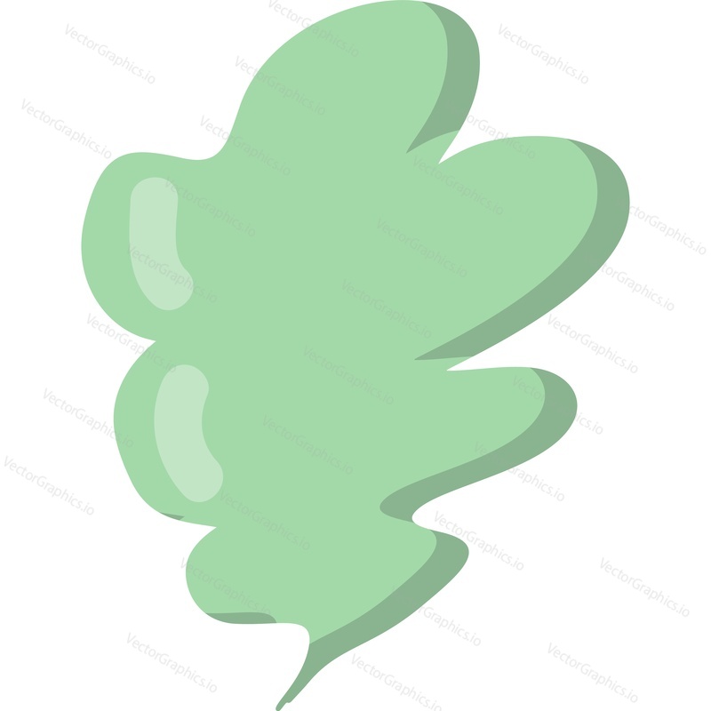 Smell cloud icon. Cigarette smoke or expired old food vector. Smelly fragrance trace isolated on white background