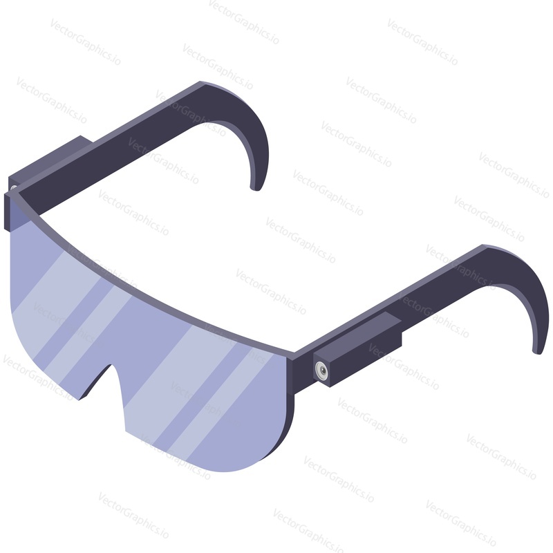 Glasses for blind people isometric.