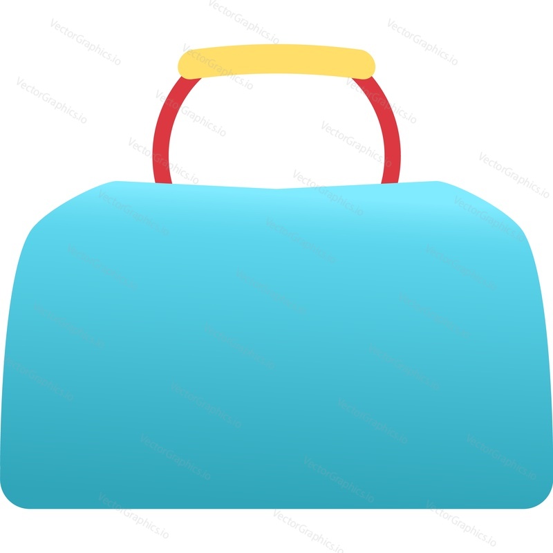 Travel bag suitcase luggage vector. Journey baggage icon. Handbag isolated on white background. Vacation tour and tourism logo