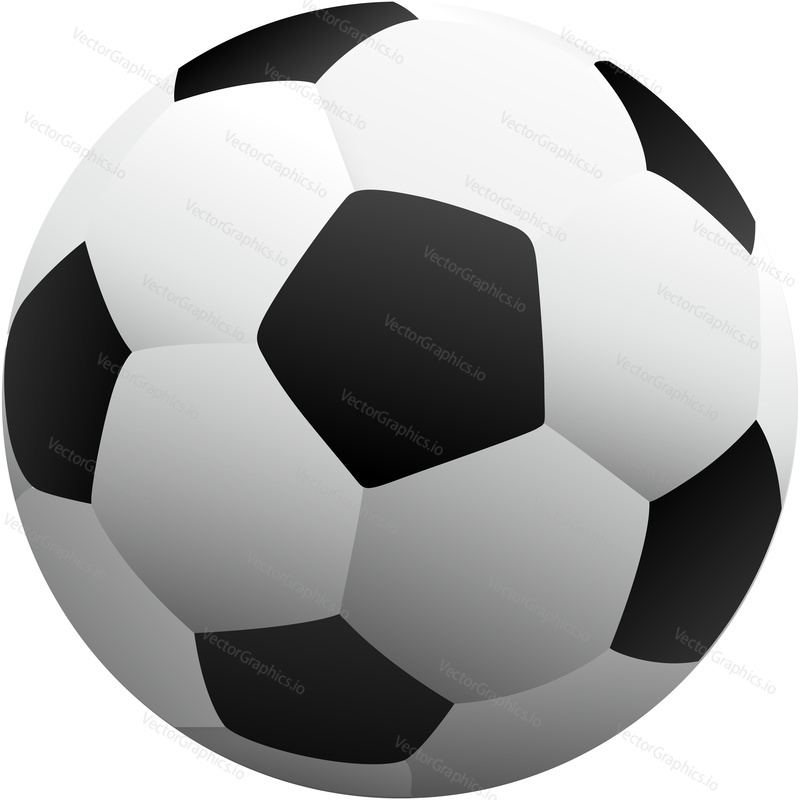 Ball vector. Football icon isolated on white background. Sport logo design. Game sports equipment